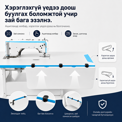 Ширээний залгаа тавцан — Том